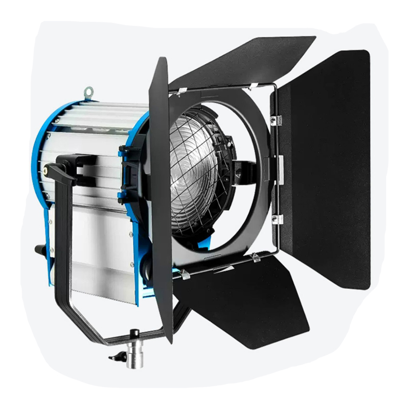 Photography Lighting For Indoor - Beiyang 2000W Spotlight Hair Light Anchor