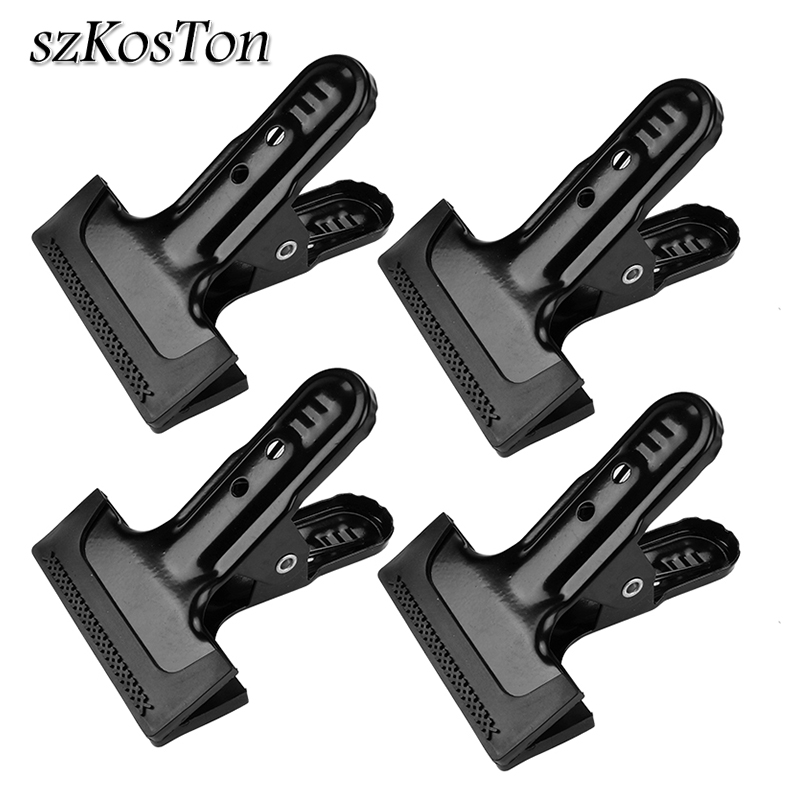 Photography Lighting Kit - 1-12 pcs Metal Clip Background Support