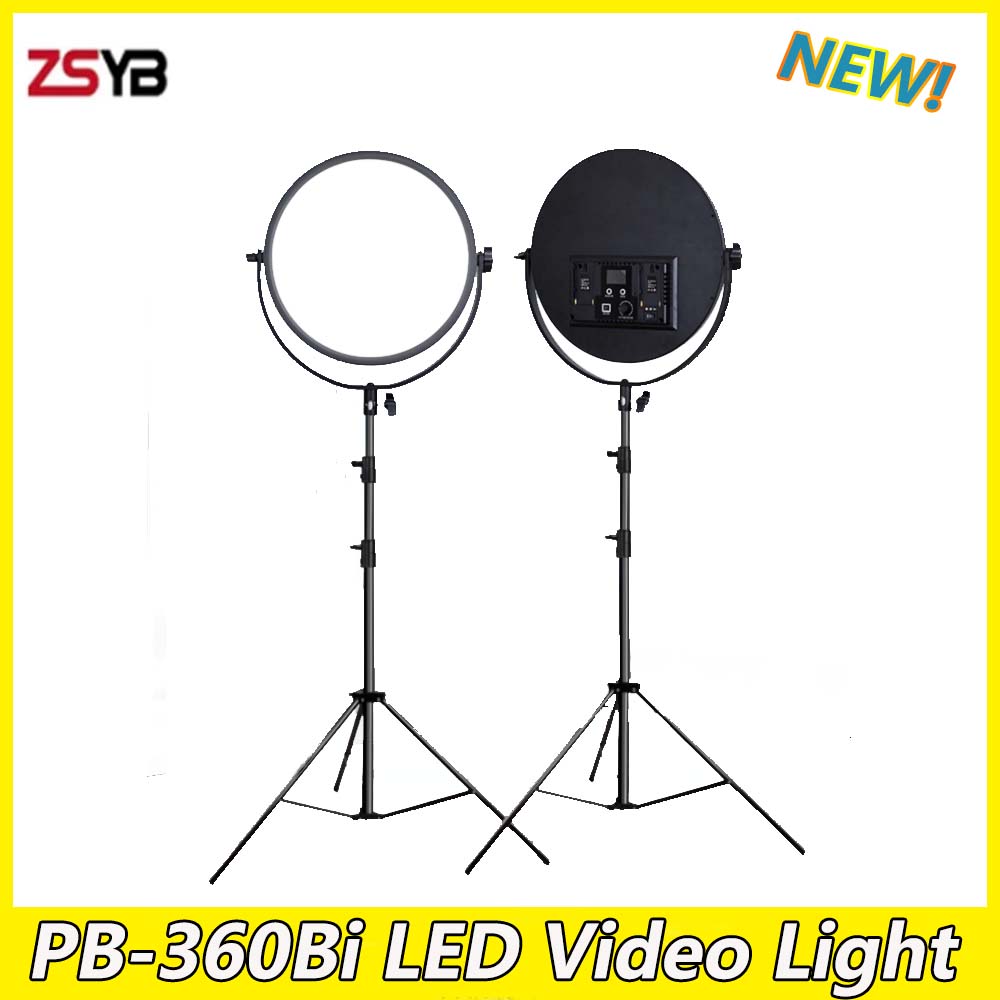Photography Lighting For Indoor - ZSYB PB-360Bi LED Video Light 60w