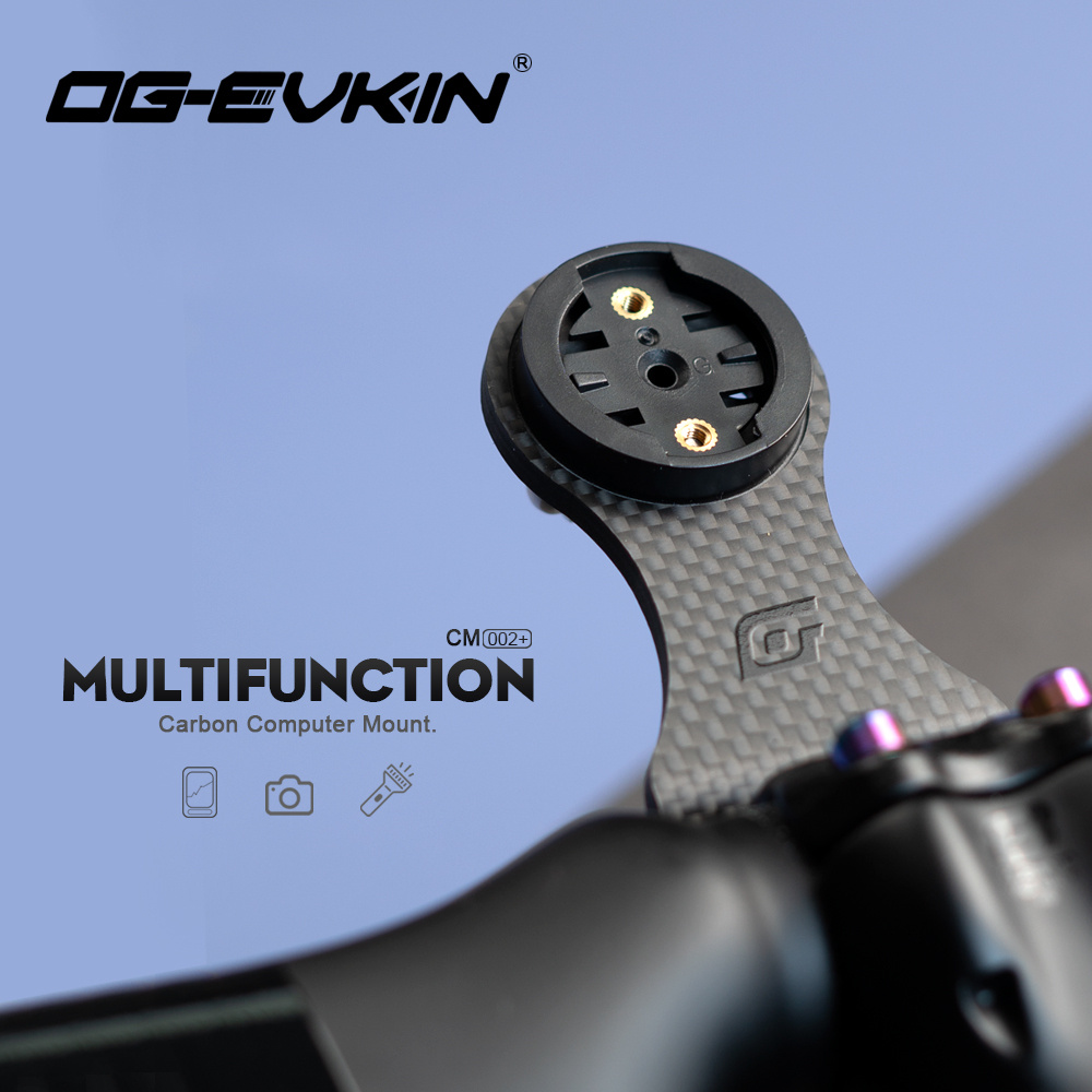 Photography Lighting Gear - OG-EVKIN CM-02+ Bike Stem Extension Carbon