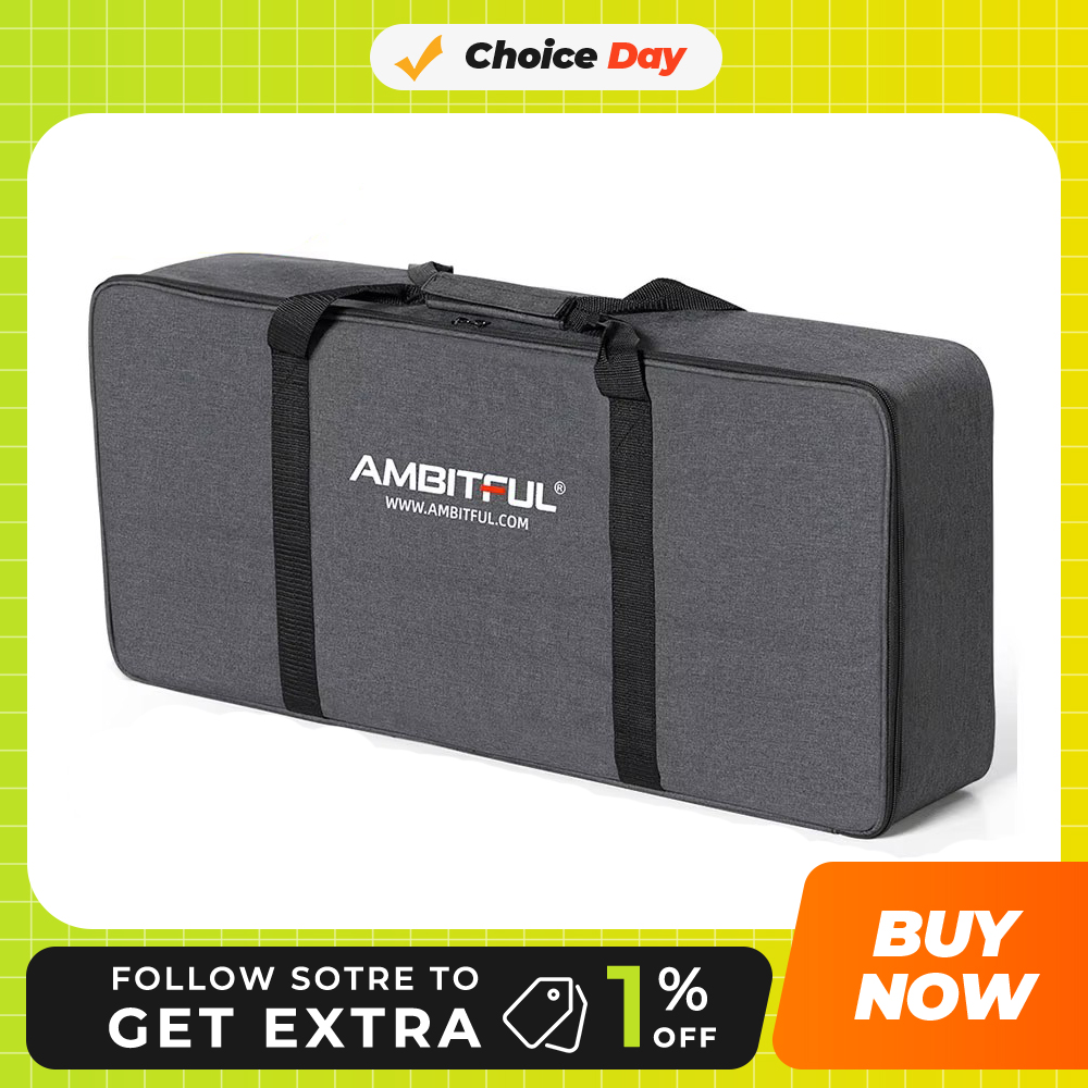 Photography Lighting Kit - AMBITFUL new PB06 Portable Carry Bag
