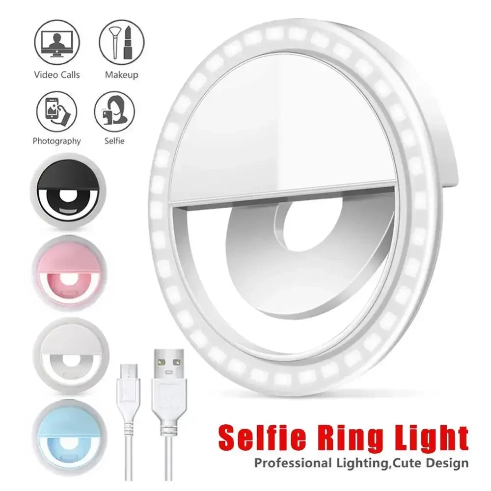 Photography Lighting Products - LED Selfie Ring Light Mobile Phone