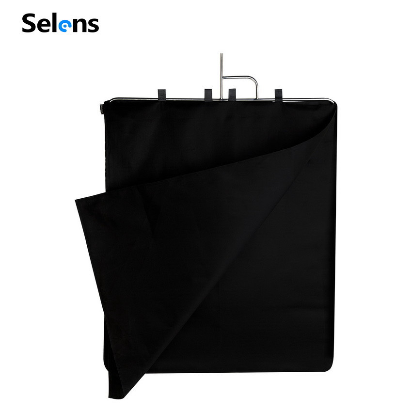 Beauty Dish 55Cm - Selens 75x90cm Stainless Flag Panel Cloth
