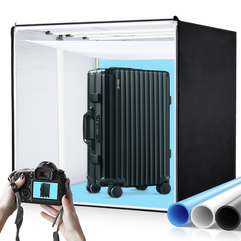 Photography Lighting Kit - Photo Studio Photo Box Kit,120x100x120cm Large