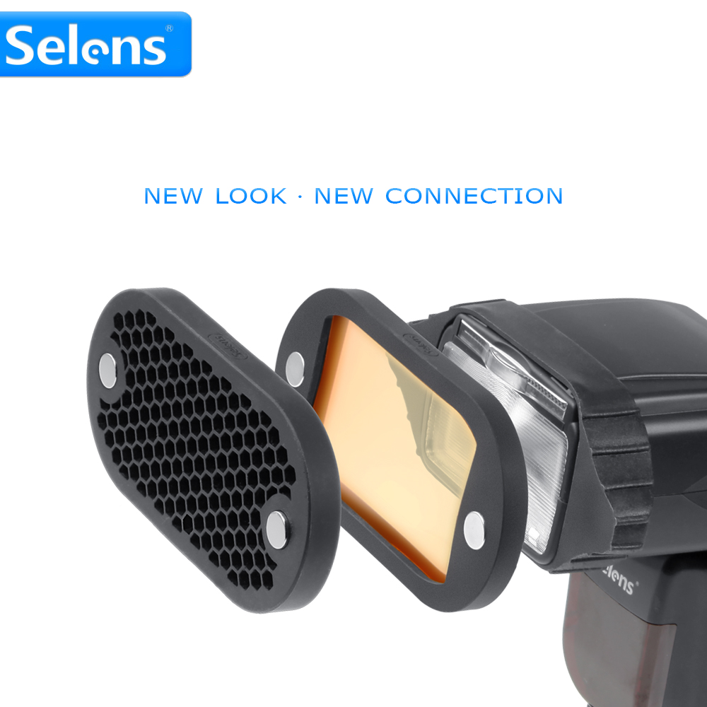 Selens 7 Color Filters Honeyco - Snoot Flash Modifier 评论和价格