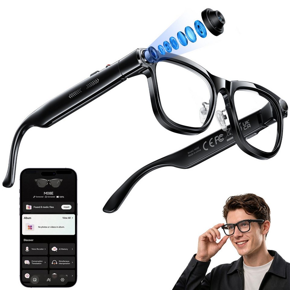 AI Smart Glasses with ChatGPT  - Photography Lighting Gear 评论和价格