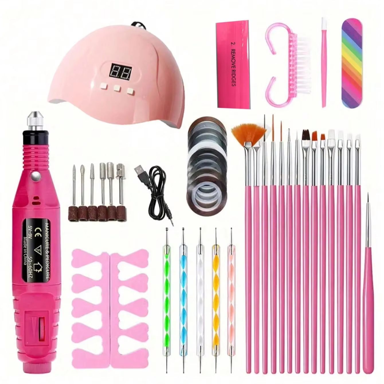 Nail Set Nail Extension Gel Na - Photography Lighting Gels 评论和价格