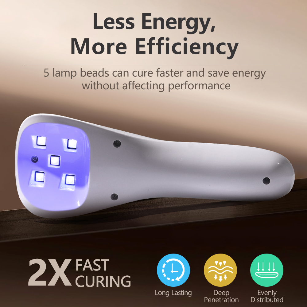 Handheld UV LED Lamp for Nails - Photography Lighting Gels 评论和价格