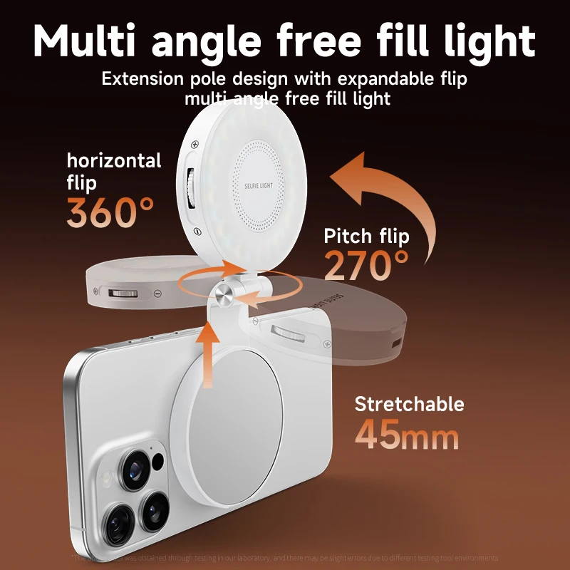LED Selfie Fill Light for Mags - Photography Lighting Accessories 评论和价格