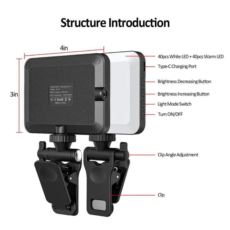 60 LED Fill Light Portable Min - Photography Lighting Brands 评论和价格