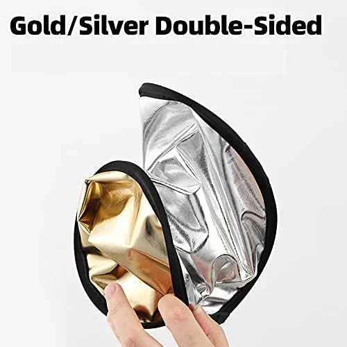 TENWISH Photography Mini Refle - Reflector Disc Silver 评论和价格