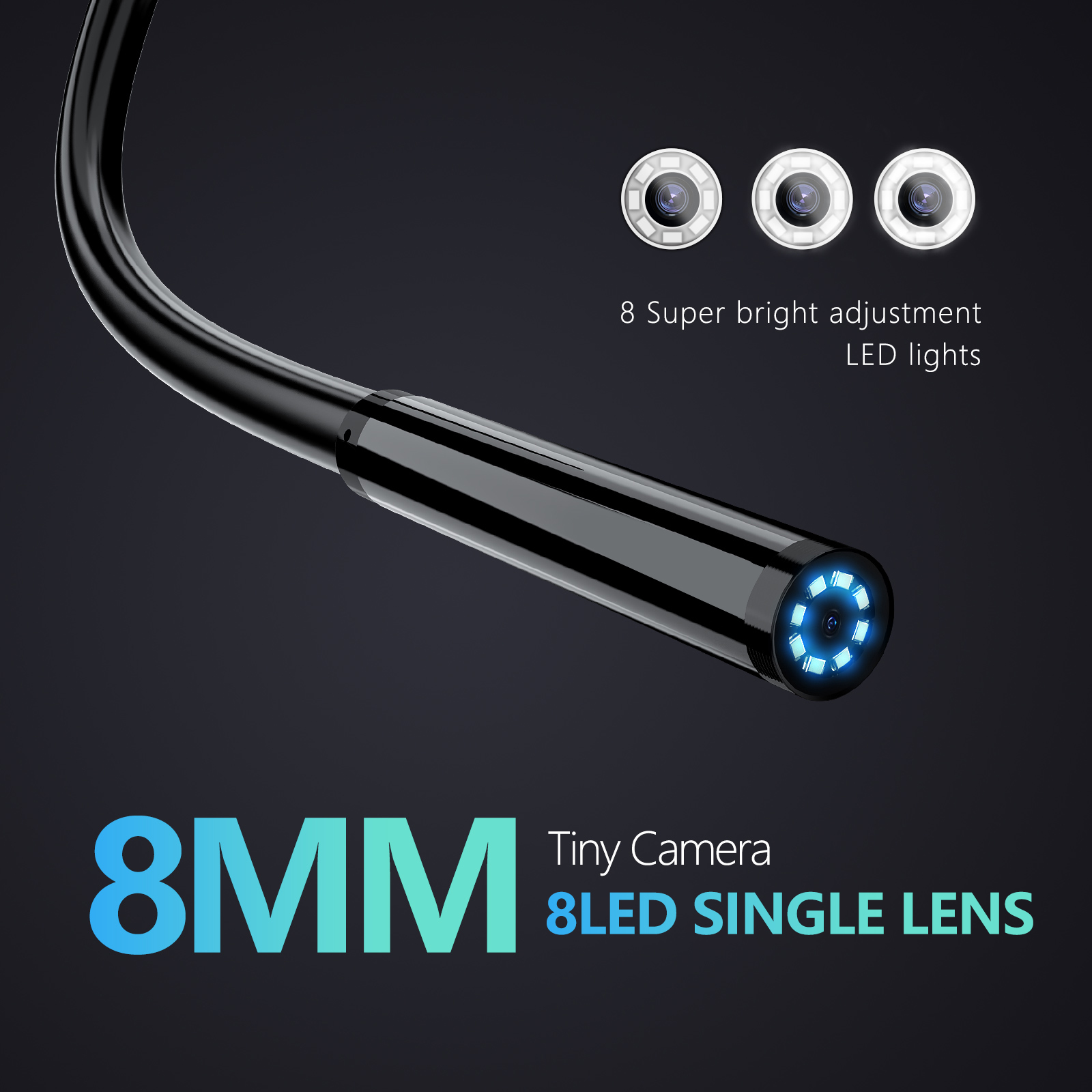 Industrial Endoscope Camera 8m - Photography Lighting Products 评论和价格