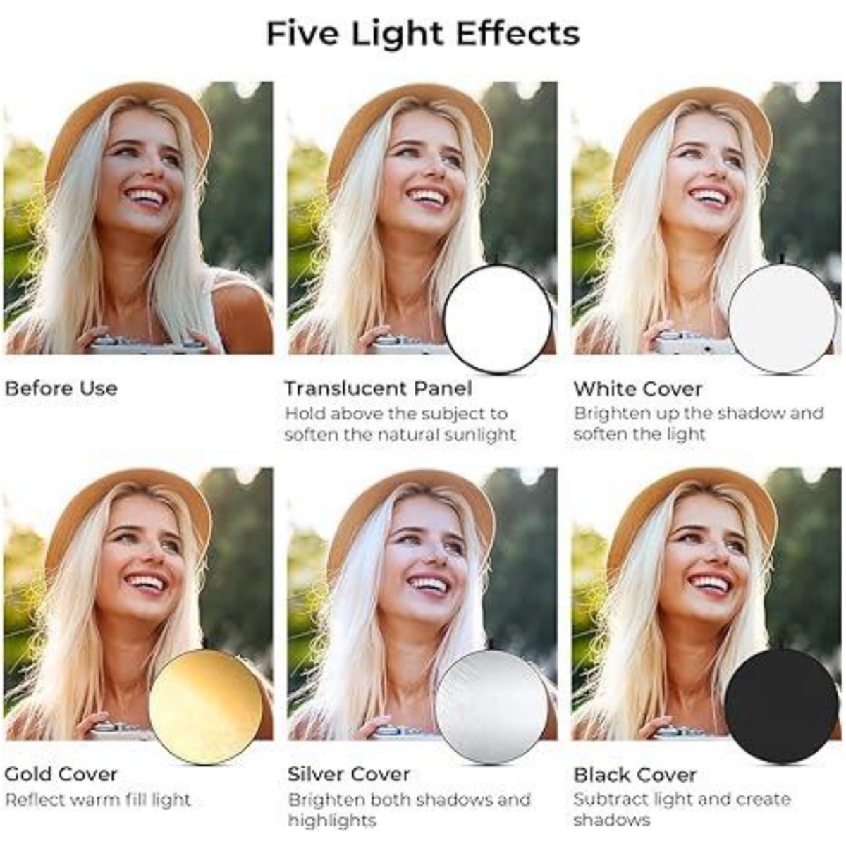 HUANYINGBJB Portable 5 in 1 Ph - Photography Lighting Outdoor 评论和价格