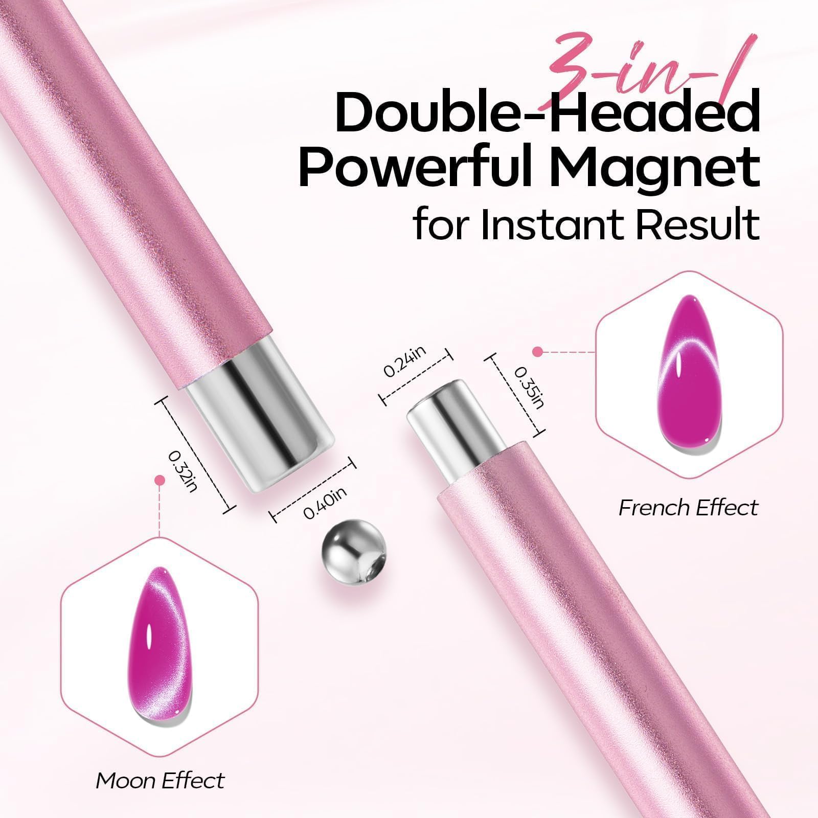 4pcs Cat Eye Nail Magnet Tool  - Photography Lighting Gels 评论和价格