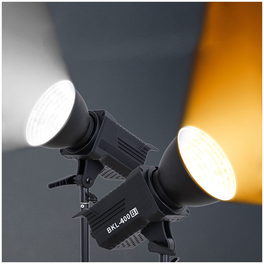 400W Bi LED Video Light with 2 - Photography Lighting Outdoor 评论和价格