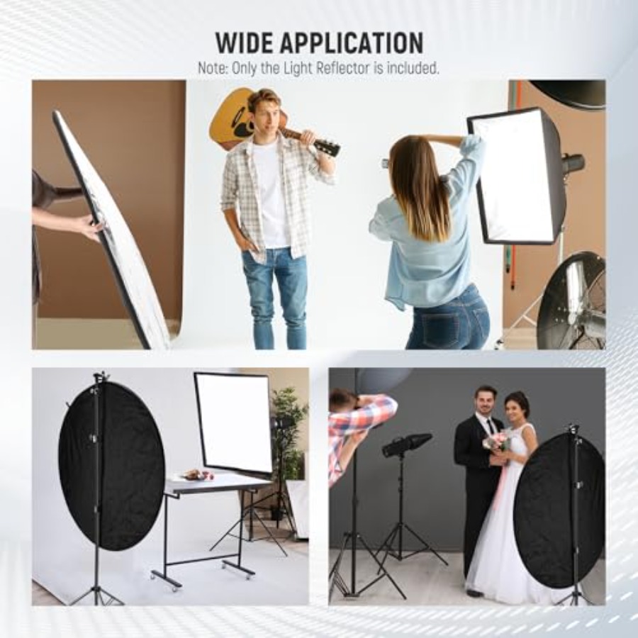 51 Inch/130 Centimeter Light R - Reflector Disc Silver 评论和价格