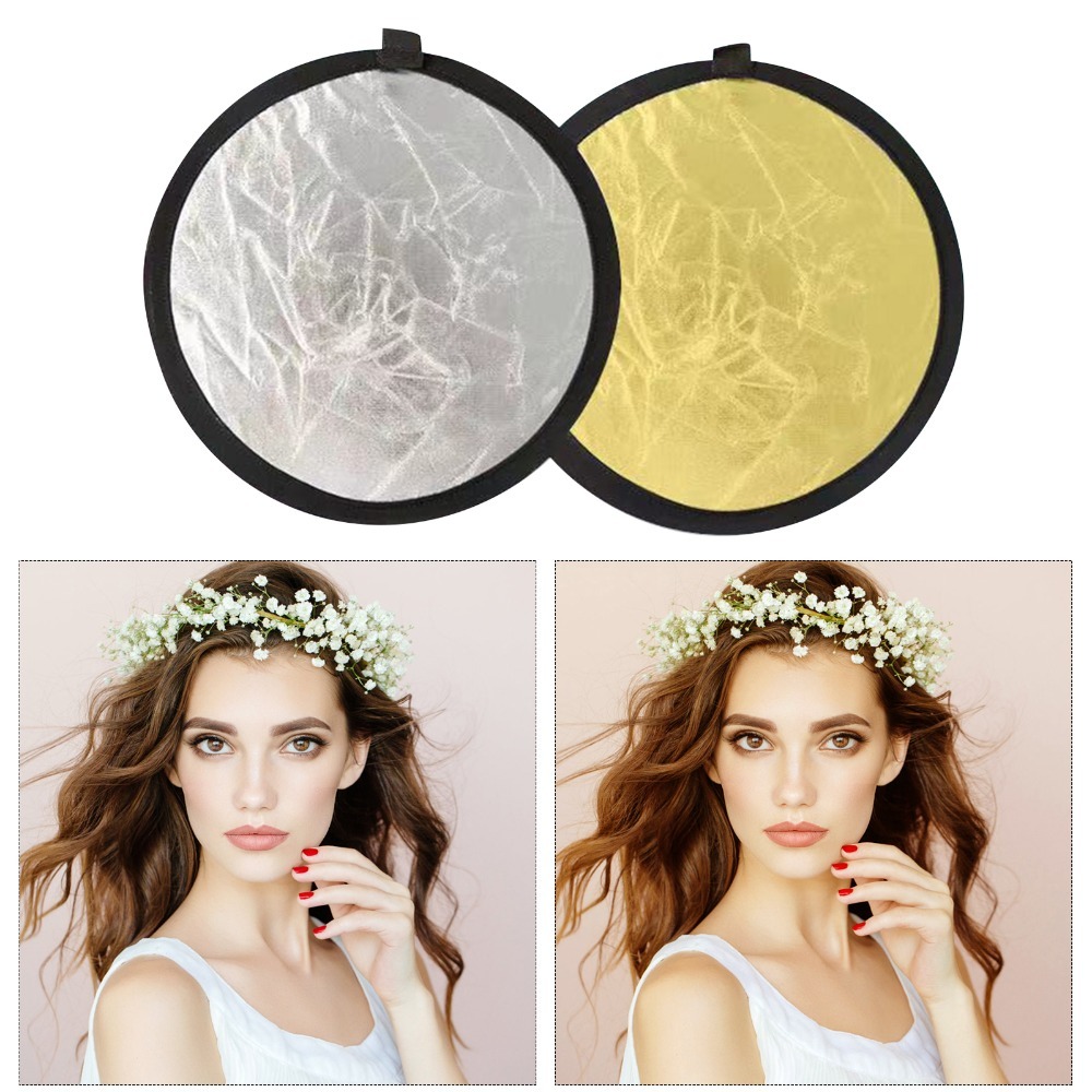 30cm Photography Light Reflect - Reflector Disc Silver 评论和价格