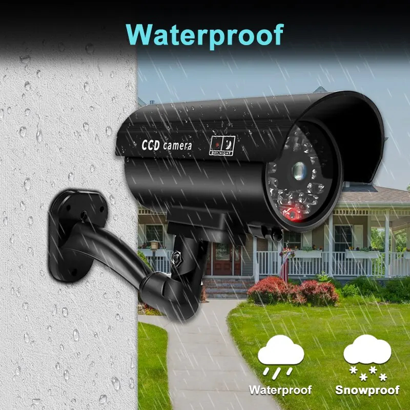 1PC Dummy Security Camera Watr - Photography Lighting Products 评论和价格