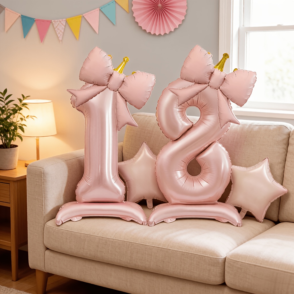 Light Luxury Pink 3D Balloons  - Photography Lighting Kit 评论和价格