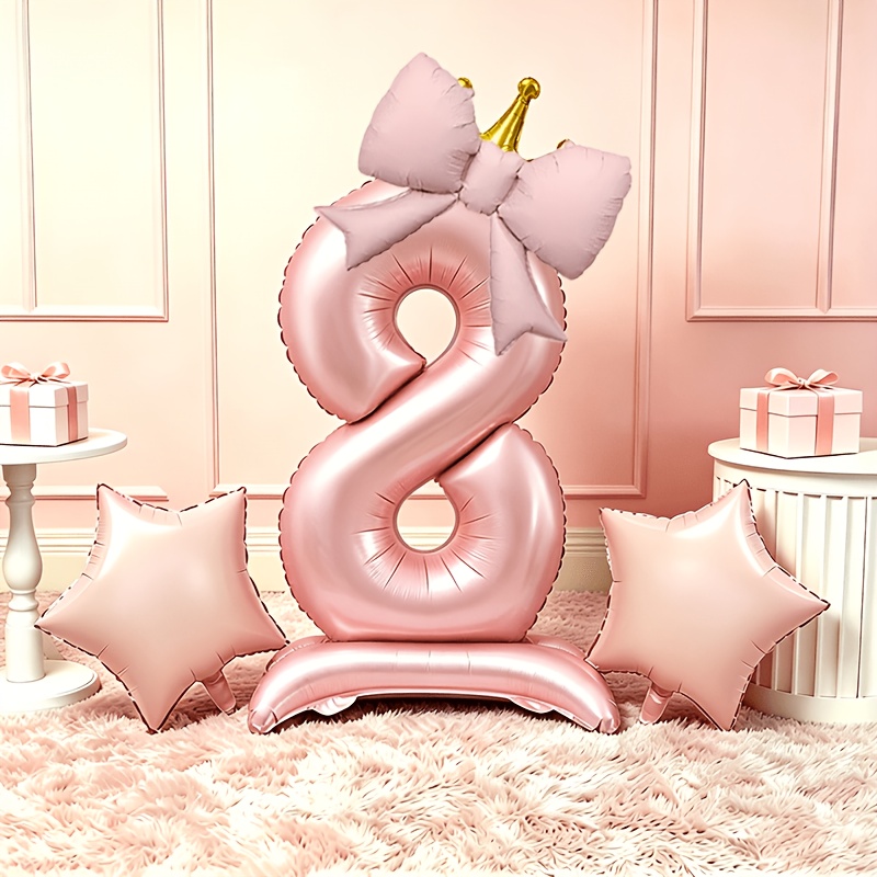 Light Luxury Pink 3D Balloons  - Photography Lighting Kit 评论和价格