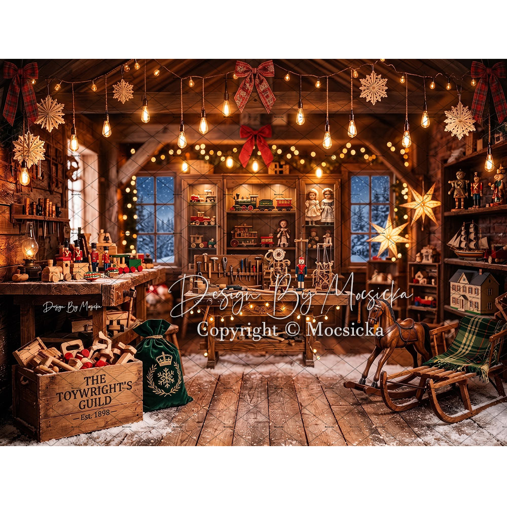 Mocsicka Santa Claus Toy Works - Photography Lighting For Indoor 评论和价格