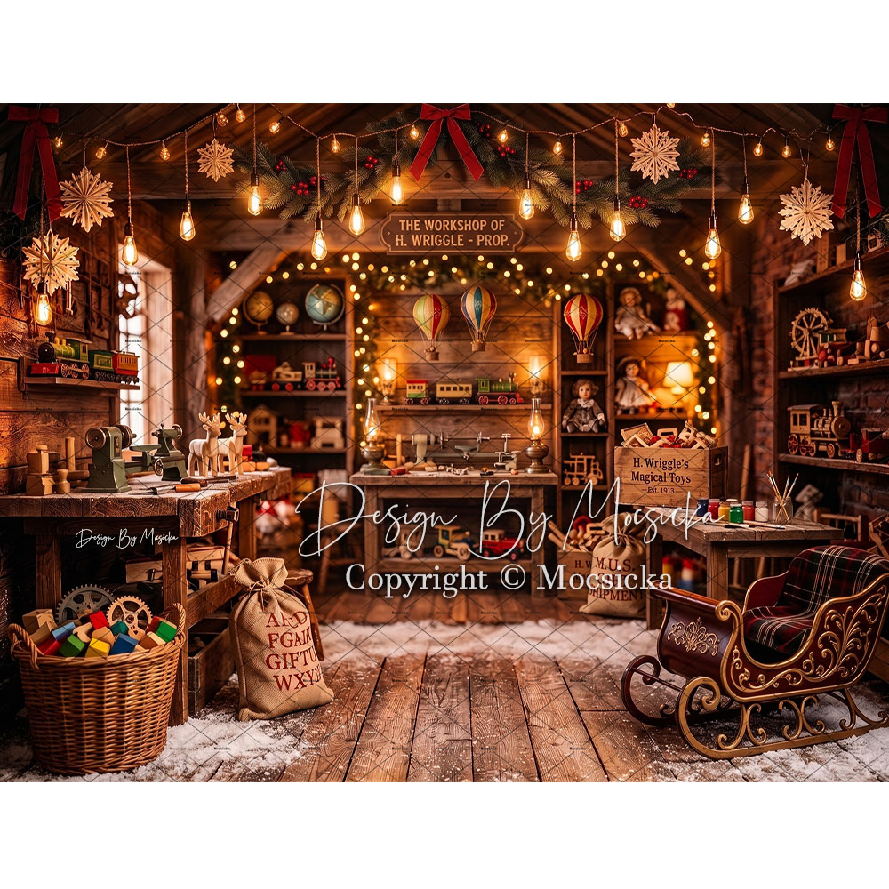 Mocsicka Santa Claus Toy Works - Photography Lighting For Indoor 评论和价格