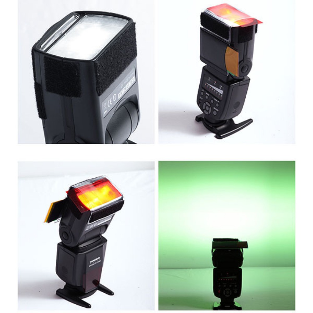 12 Colors Camera Flash Gels Li - Photography Lighting Kit 评论和价格