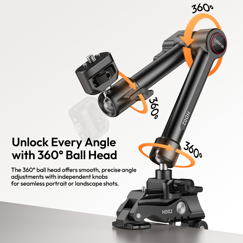 Ulanzi HD02 Magic Arm Kit 10-i - Photography Lighting Kit 评论和价格