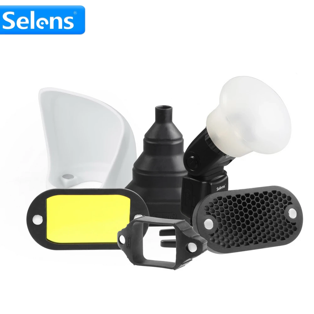 Selens Top Flash Magnetic Acce - Snoot Flash Modifier 评论和价格