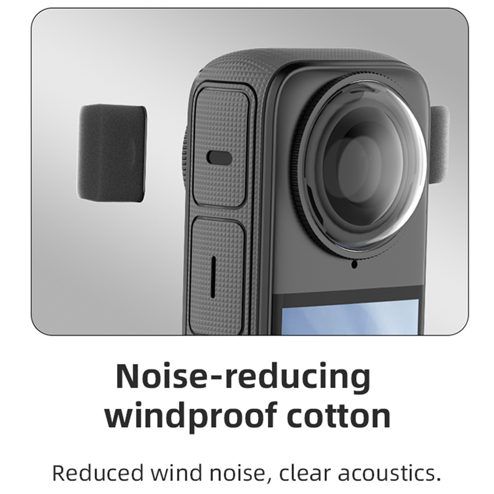 6Pcs Mic Windscreen For Insta3 - Insta360 Camera X3 评论和价格