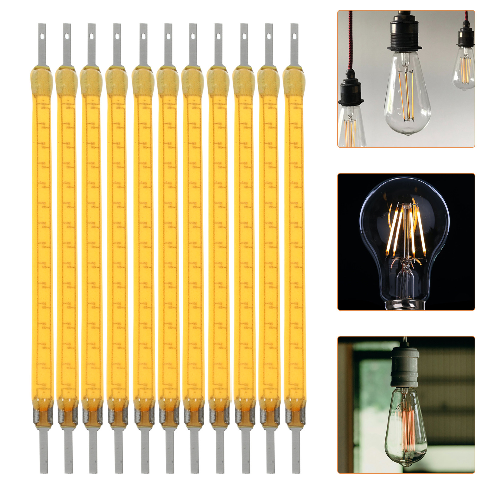 20Pcs Warm Light LED Filament  - Photography Lighting For Indoor 评论和价格
