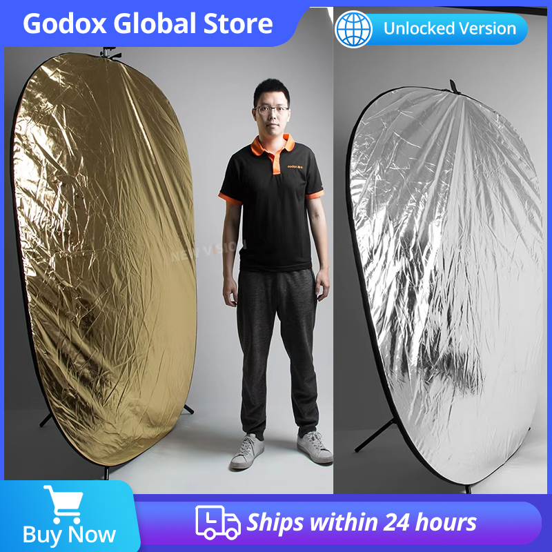 Godox 2in1  Gold and Silver Ov - Reflector Disc Silver 评论和价格