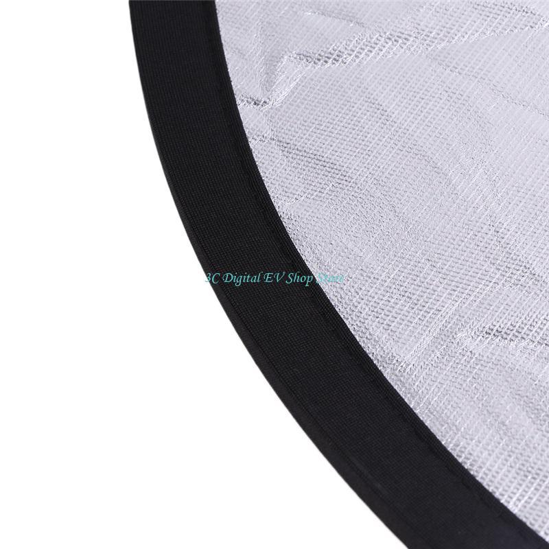 E74D 2 in 1 55-60cm Light Muli - Reflector Disc Silver 评论和价格