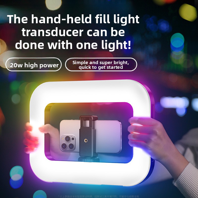 2025 New Handheld Ring Light f - Photography Lighting Diy 评论和价格