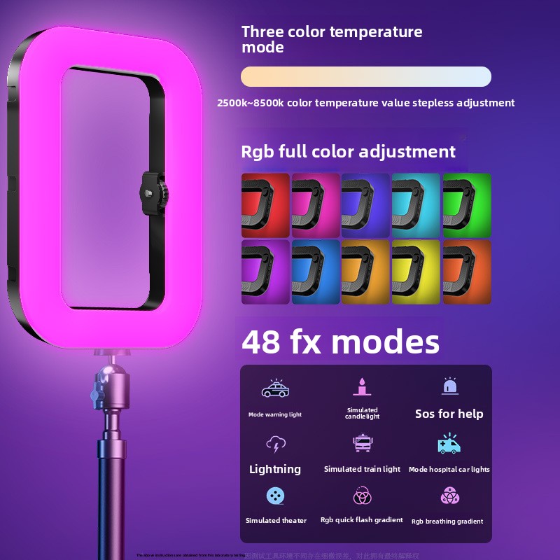 2025 New Handheld Ring Light f - Photography Lighting Diy 评论和价格